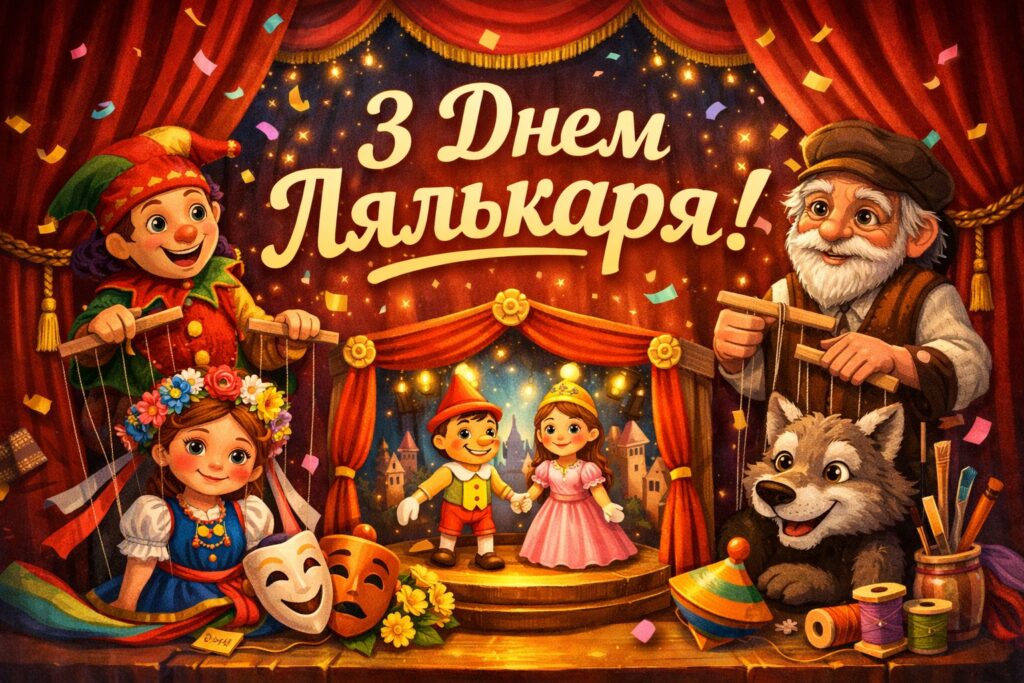 Привітання з Міжнародним днем лялькаря!
